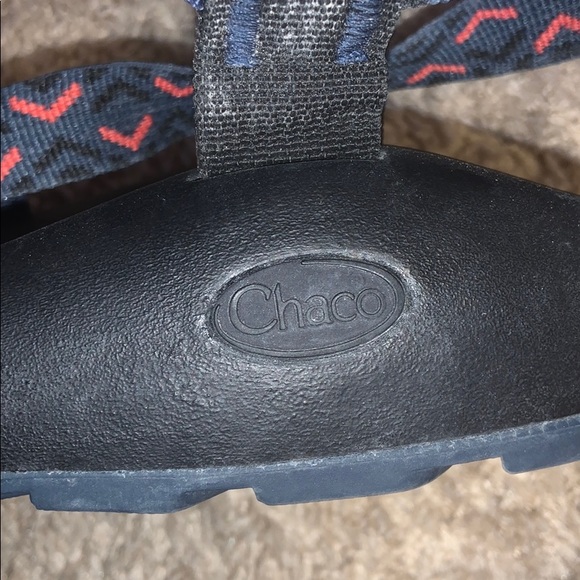 Blue Chaco toe strap